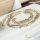Goldfilled Antiallergén Luxus Barakka Nyaklánc 60cm Hosszú és 8-10mm Széles  (125g)  Szín 14K Multikolor