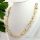 Goldfilled Antiallergenic Men  Necklace 60cm Long and 8-10 mm  (125g)Wide 14K Multicolor