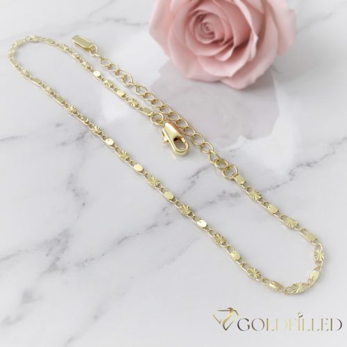 Goldfilled Bokalánc Max. 27cm14K szín