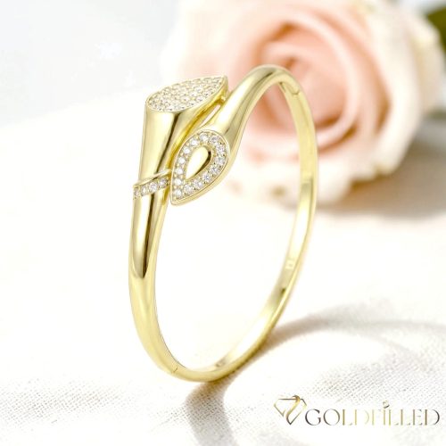 Goldfilled Antiallergén Karperec 4-18mm szín 14K Átmérő 60mm ( Nyitható )