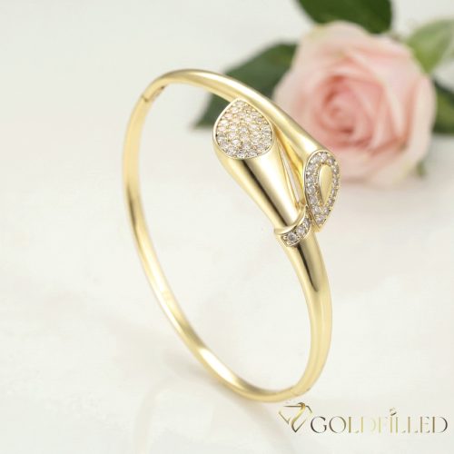 Goldfilled Antiallergén Karperec 4-18mm szín 14K Átmérő 60mm ( Nyitható )