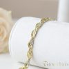 Goldfilled Antiallergén Karkötő több féle méretben Szélessége: 7 mm 14K szín