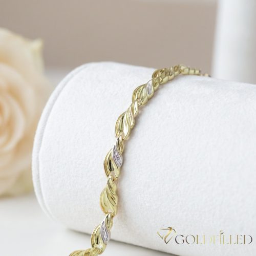 Goldfilled Antiallergén Karkötő több féle méretben Szélessége: 7 mm 14K szín