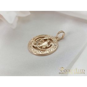 Goldfilled Antiallergén Medál 28mm 18K szín