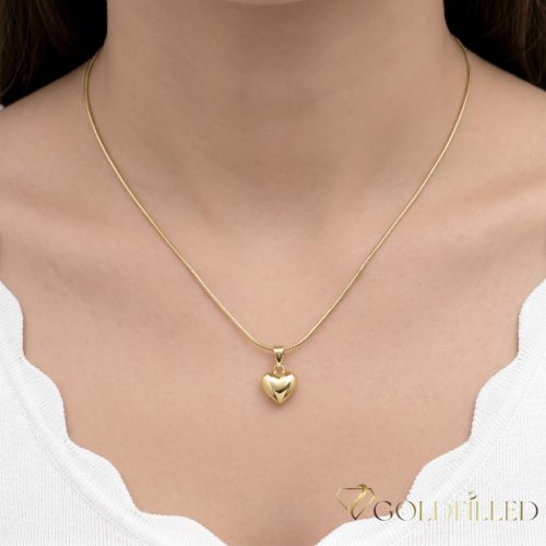 Goldfilled Antiallergén Nyaklánc 50cm/1mm +Medál 14K Szín
